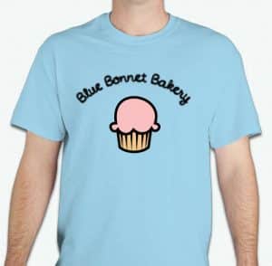 camiseta cupcake food design