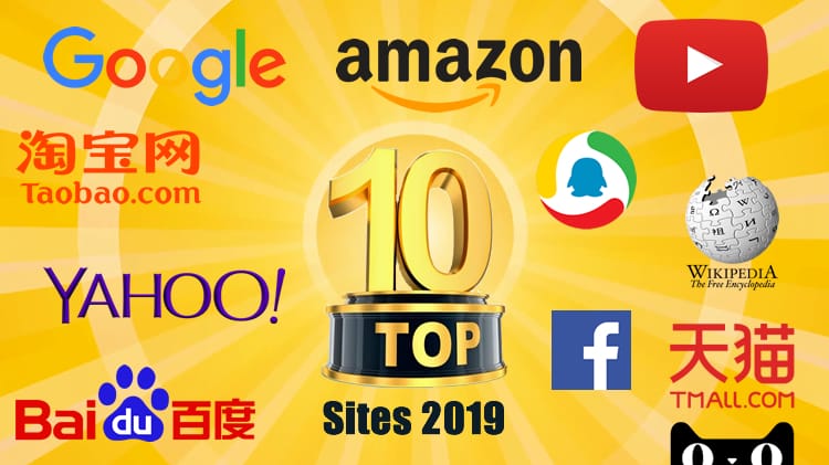 10 melhores sites do mundo em 2019 sites mais populares e mais visitados