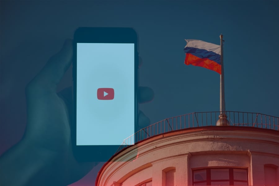 Rússia acusa Google de reduzir a velocidade do YouTube, citando falta de atualização de servidores e bloqueio de canais de mídia russa.
