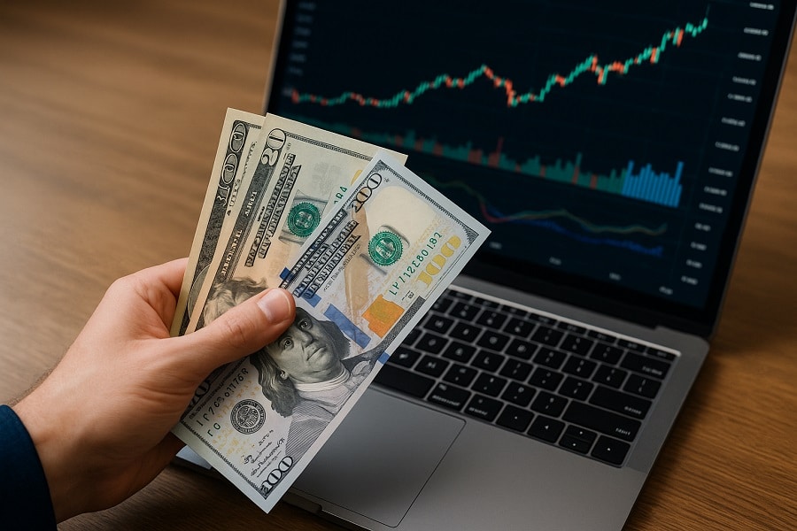por que vale a pena ganhar dinheiro em dólar