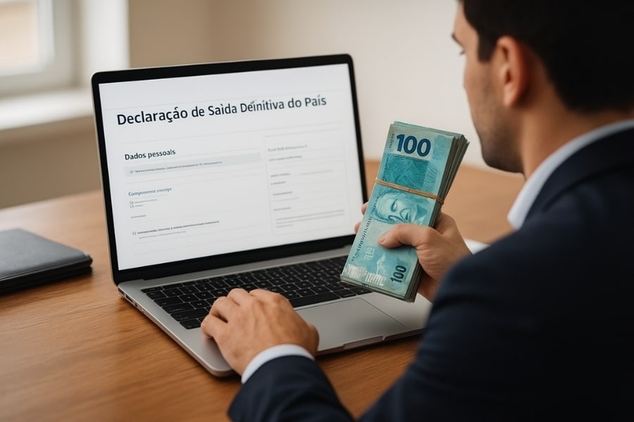 Exit Tax no Brasil: entenda por que não é simples transferir dinheiro ao sair do país e conheça regras fiscais, cambiais e obrigações legais.